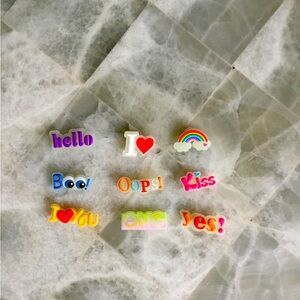 9 Glow in the dark GIBBITZ  gibbet Charms